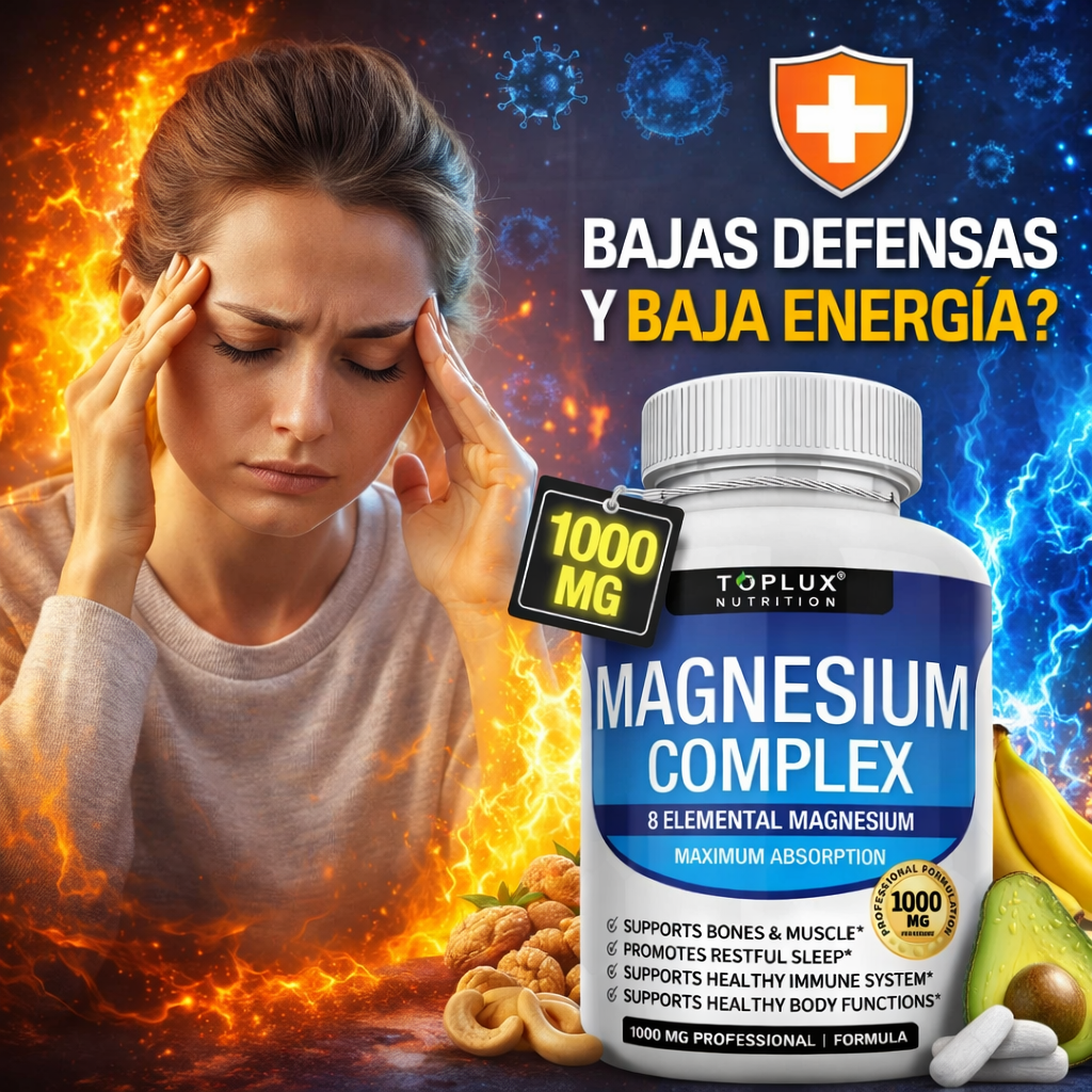 InmunoCore® Magnesium Complex 🌿 2x1 IMPORTADO US